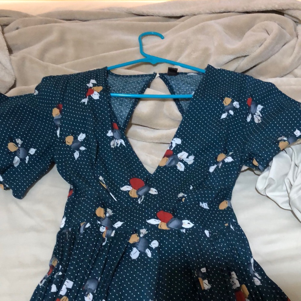 Dress jumpsuit with flowers 💓